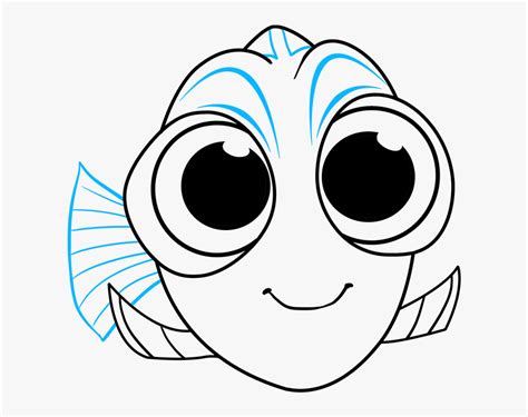 Baby Dory Transparent Background - art-fidgety