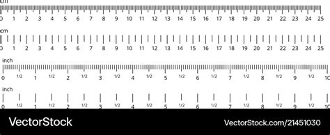 Printable Rulers With Centimeters And Inches