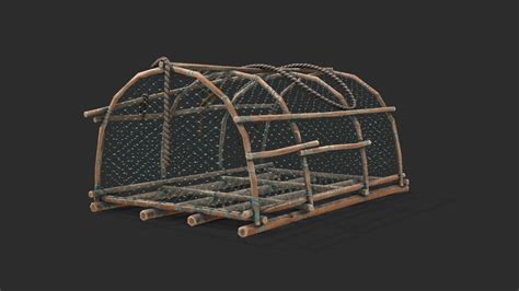 ArtStation - Crab Trap 04 | Game Assets