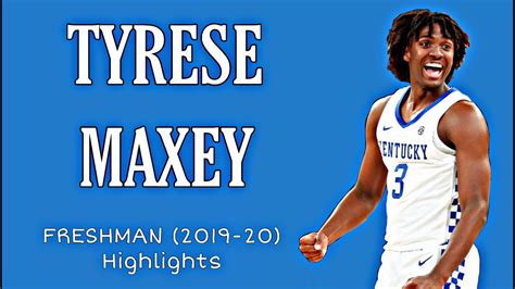 Tyrese Maxey - Freshman Highlights (2019-20) - YouTube