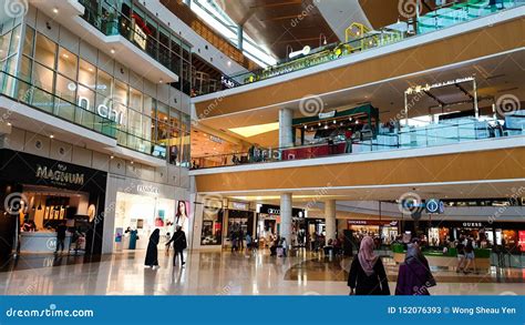 The Interior Scene of the IOI City Mall Editorial Stock Photo - Image of stores, scene: 152076393