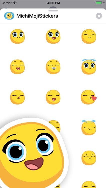 Michi Moji- Fun Emoji Stickers by Rocco Pisani