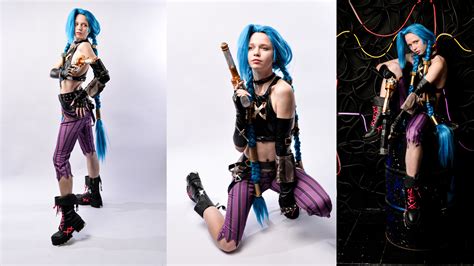 ArtStation - Arcane Jinx cosplay photo references | Resources