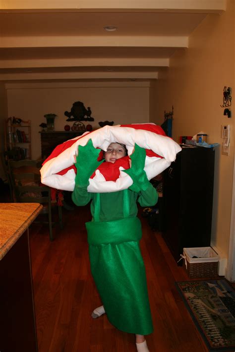 How to Make Your Very Own Super Mario Bros. Piranha Plant Costume ...