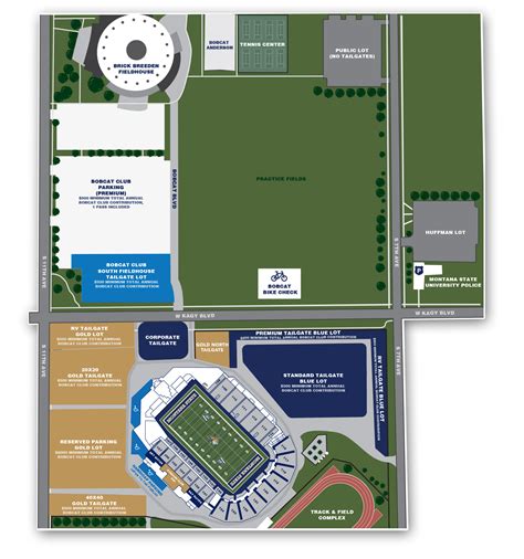 Msu Football Parking Map