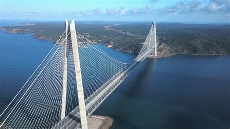 Aerial Yavuz Sultan Selim Bridge Stock Video Footage - 4K and HD Video Clips | Shutterstock