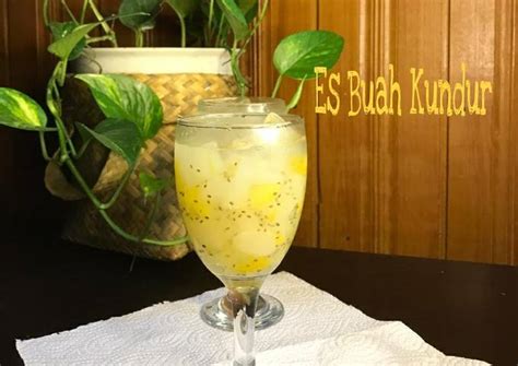 Resep Es Buah Kundur oleh zuniatul yuta - Cookpad