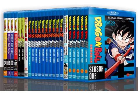 Coleção Dragon Ball Em Blu-ray Completo (db+dbz+gt+super) | Frete grátis