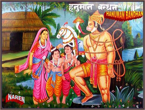 LUV KUSH UTTAR RAMAYAN Story of Lord Hanuman being taken captive and ...