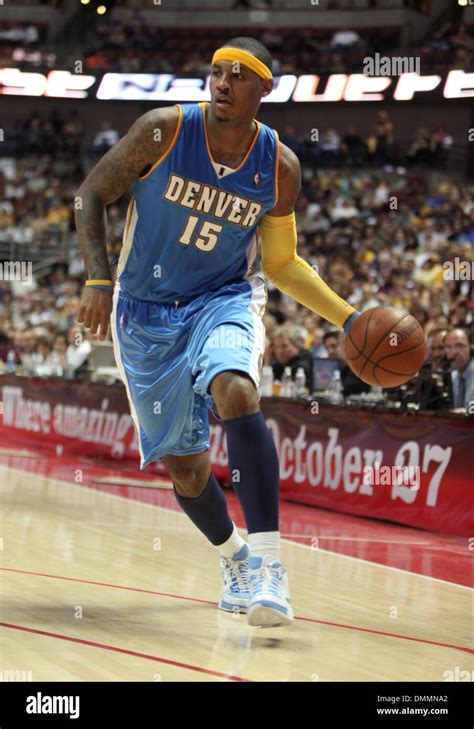 Denver nuggets carmelo anthony during hi-res stock photography and ...