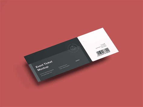 Event Ticket Template Photoshop Database