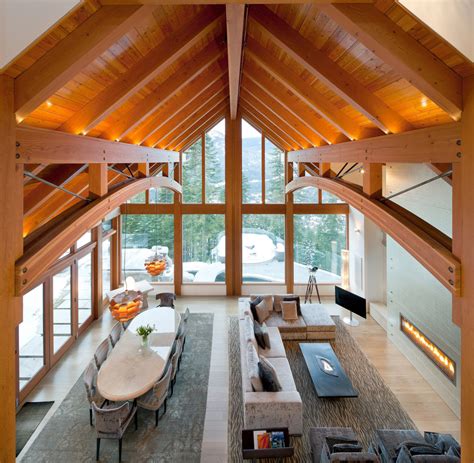 Luxury Timber Frame Mountain Retreat In Whistler