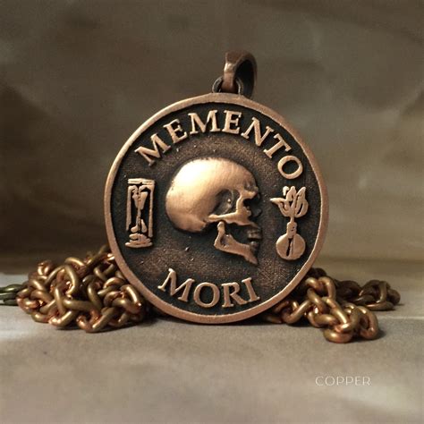 Memento Mori Pendant,stoicism Symbol, Necklace for Men and Women ...