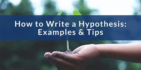 How to Write a Research Hypothesis: Good & Bad Examples - Wordvice