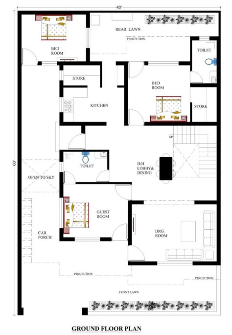 40X60 Shop House Floor Plans - floorplans.click