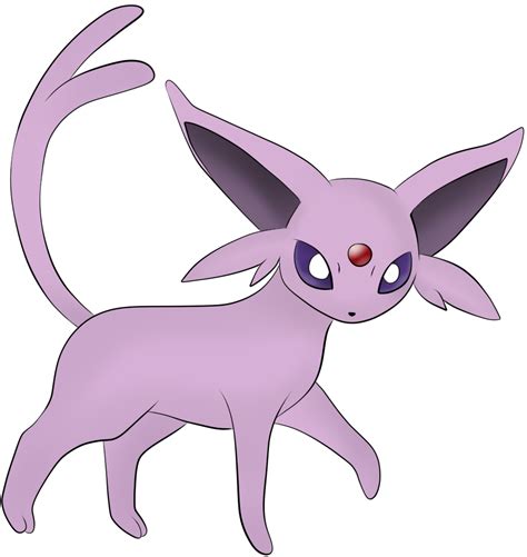 Espeon the Pokemon by xAloneWolfx on DeviantArt