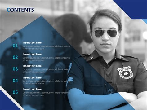 Police Powerpoint Template