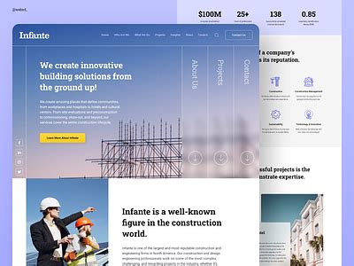 Construction Company Website Design by WebXd - Digital Marketing Agency ...