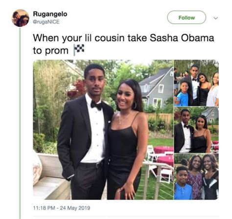 Sasha Obama heads to prom