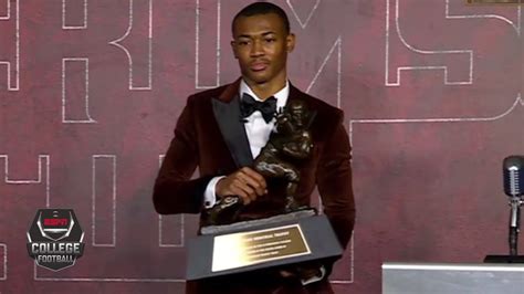 DeVonta Smith wins the Heisman Trophy | College Football on ESPN - YouTube