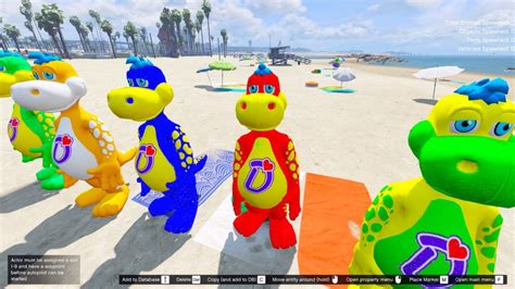 GTA 5 Mod Cartoon Dino - GTA 5 Mods Website