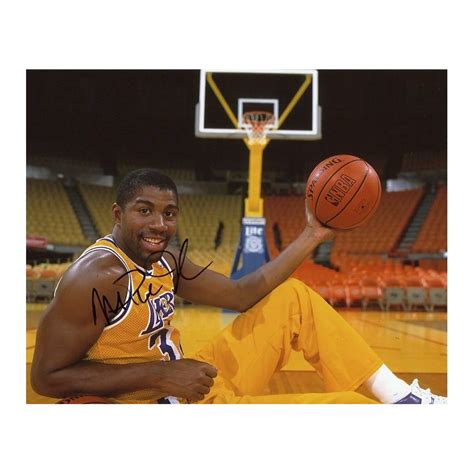 Signed Autograph JOHNSON Magic - All-Autographes.com