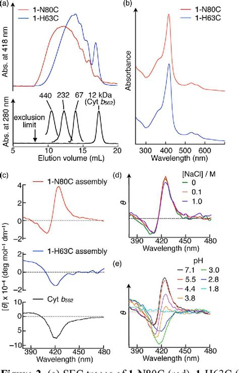 Figure 2 from Supramolecular Hemoprotein Assembly with a Periodic Structure Showing Heme-Heme ...