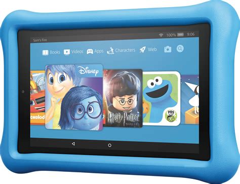 Amazon Fire HD 8 Kids Edition 8" Tablet 32GB 7th Generation, 2017 Release Blue B01J94SBEY - Best Buy