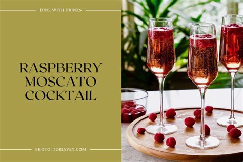 27 Moscato Cocktails That Will Make Your Taste Buds Sing! | DineWithDrinks