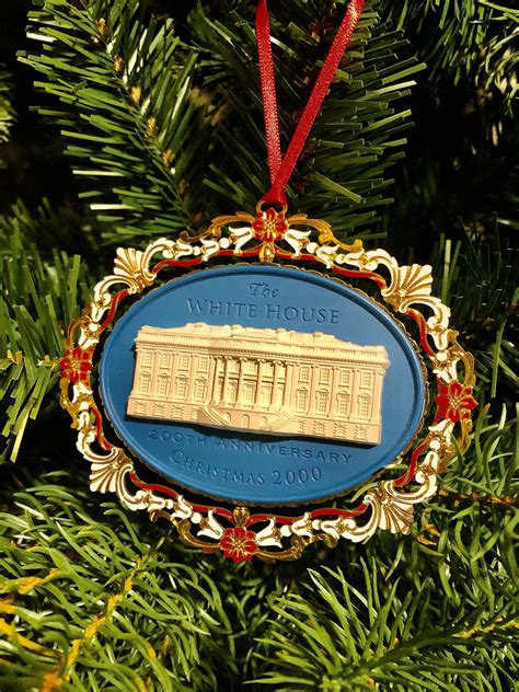 WHITE HOUSE Christmas Tree Ornament 200th Anniversary | Etsy