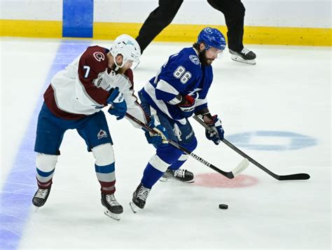 Avs’ Devon Toews on Nikita Kucherov injury: “I’m not trying to hurt ...