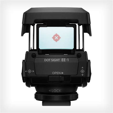 Olympus EE-1 is a Red Dot Sight Hotshoe Attachment for Aiming at Speedy Subjects