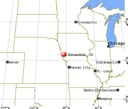 Shenandoah, Iowa (IA 51601) profile: population, maps, real estate, averages, homes, statistics ...