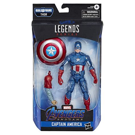 Marvel Avengers Endgame Marvel Legends Thor Series Captain America 6 ...