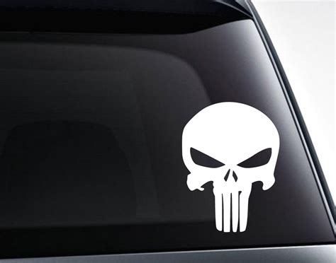 Offroad 4 X 4 Skull Vinyl Decal Sticker