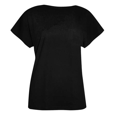 Womens Plain Black T Shirt - ClipArt Best