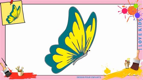 Le plus récent pour Papillon Dessin Facile Qui Vole - Bethwyns Project