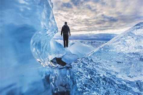 Free Images : man, person, snow, cold, winter, adventure, mountain range, ice, glacier, weather ...