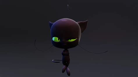 Plagg - Kwami from miraculous ladybug - FlippedNormals