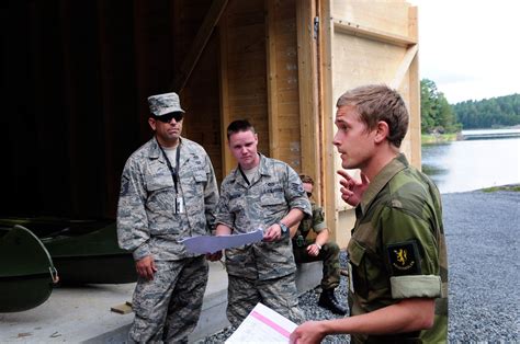 Texas Air Guard engineers train with Norwegian Military Academy cadets > National Guard > State ...