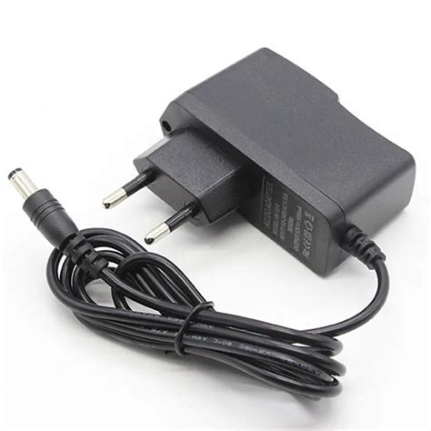 1Pcs 12V 1A AC DC Adapter EU Plug 100 240V 1000mA Charger Power Supply ...