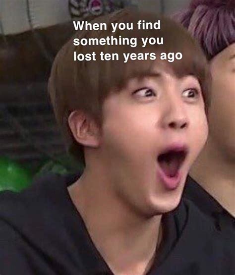 jin memes - Google Search | Memes, Bts memes, Ten