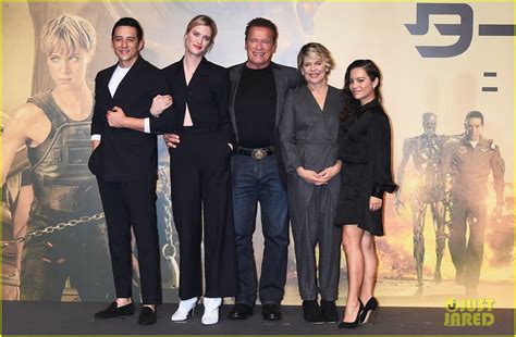 Arnold Schwarzenegger & 'Terminator: Dark Fate' Cast Bring Film To ...