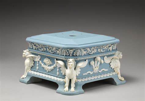 English adam blue wedgwood porcelain candlesticks