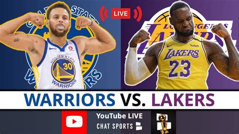 Warriors vs. Lakers NBA Play-In Live Streaming Scoreboard, Play-By-Play ...