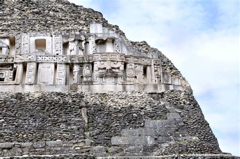 Ancient Mayan Carvings at Xunantunich in Belize | Ancient mayan, Natural landmarks, Landmarks