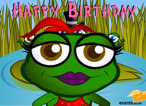 eCards - Birthday Frog Song