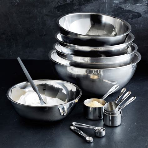 All-Clad Stainless Steel Measuring Cups & Spoons - Williams Sonoma Australia