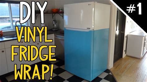 Wrap Your Fridge in Vinyl! - Part 1 of 2 - YouTube