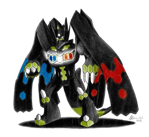 Zygarde Complete Forme by LorenzoLivrieri on DeviantArt